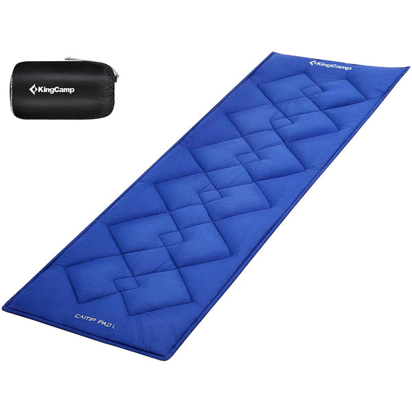 Camping Sleeping Pad Lightweight Camp Cot Mattress for Adult 80×30 Inches, Navy