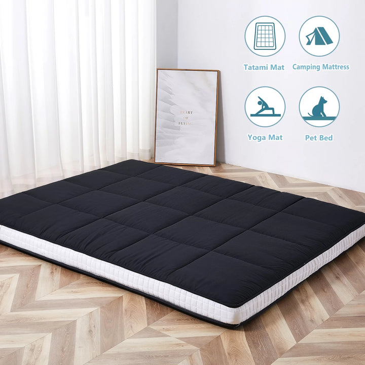 Japanese Floor Mattress ,Futon Floor Mattress,Portable Camping Mattress Sleeping Pad 80*54"