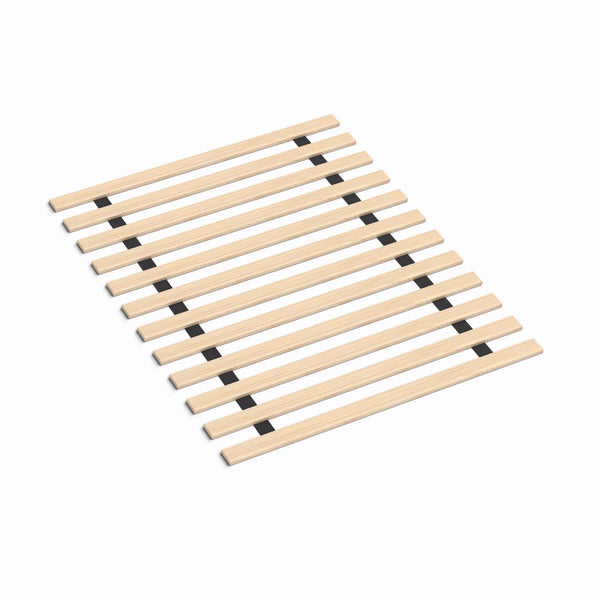 , 0.75” Horizontal Heavy Duty Mattress Support Wood Slats, Full