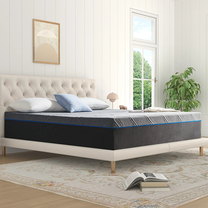 King Mattress,  12 Inch Medium Memory Foam Mattress in a Box with Breathable Cover