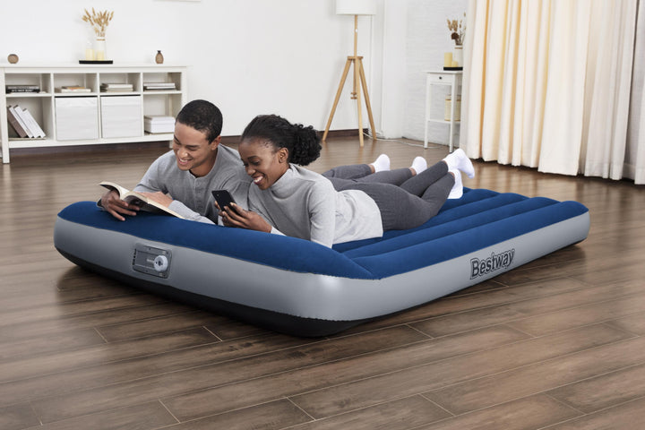 12" Tritech Queen Air Mattress with Built-In Pump