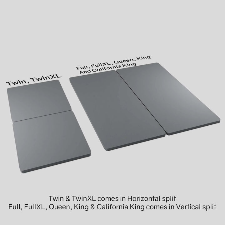 Continental Sleep, 1.5" Split Wood Bunkie Board/Slats, Support Bed & Mattress, Fits Standard, Twin.