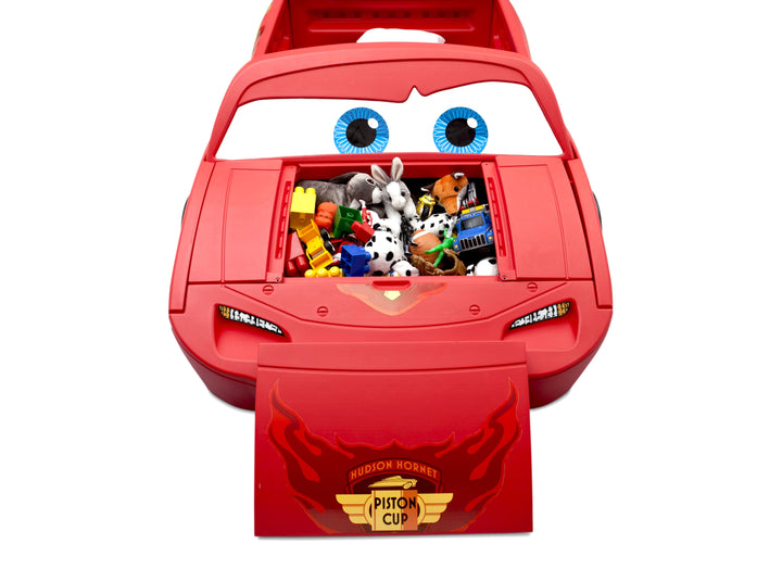 /Pixar Cars Lightning Mcqueen Toddler-To-Twin Bed with Toy Box by