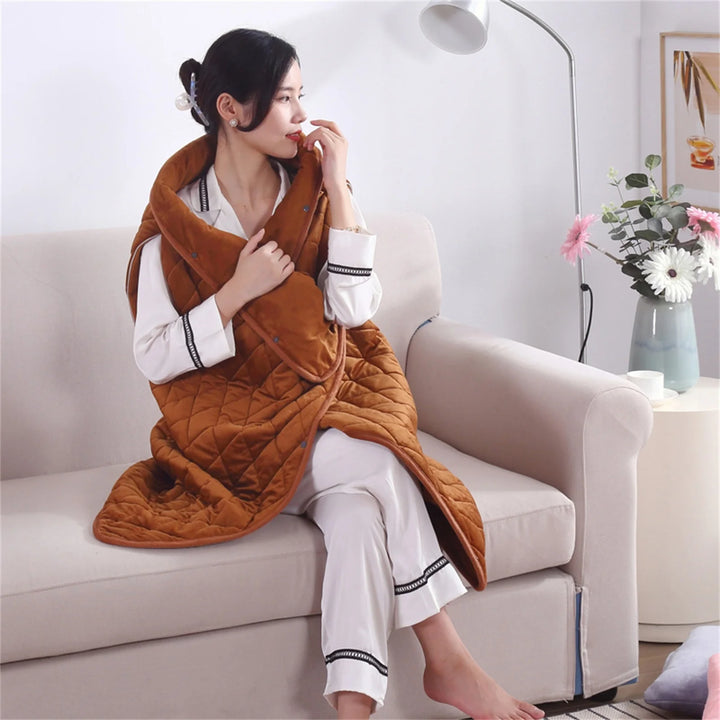 120*75Cm Electric Blanket Queen 47*30In Throw Heated Blanket Soft 5V Electric USB Blanket Machine Washable for Home Travel Office with 120Cm Extension Line Heating Blankets on Sale