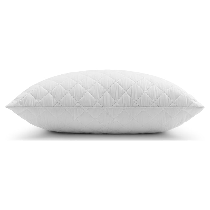 (2 Pack)  Memory Foam Cluster Bed Pillow, Standard Queen