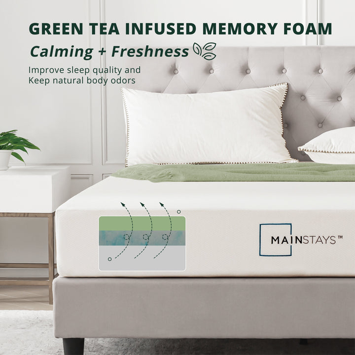 8” Memory Foam Mattress, Twin, Medium Firm