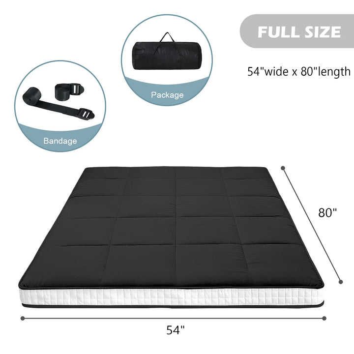 Japanese Floor Mattress ,Futon Floor Mattress,Portable Camping Mattress Sleeping Pad 80*54"