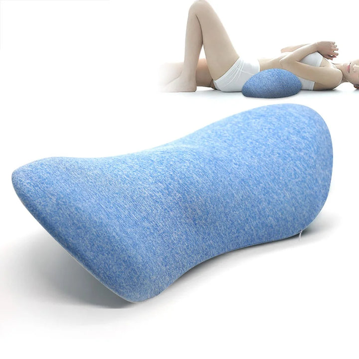 Cushion Lumbar Support Pillow for Sleeping Soft Memory Foam Lower Back Support Cushion