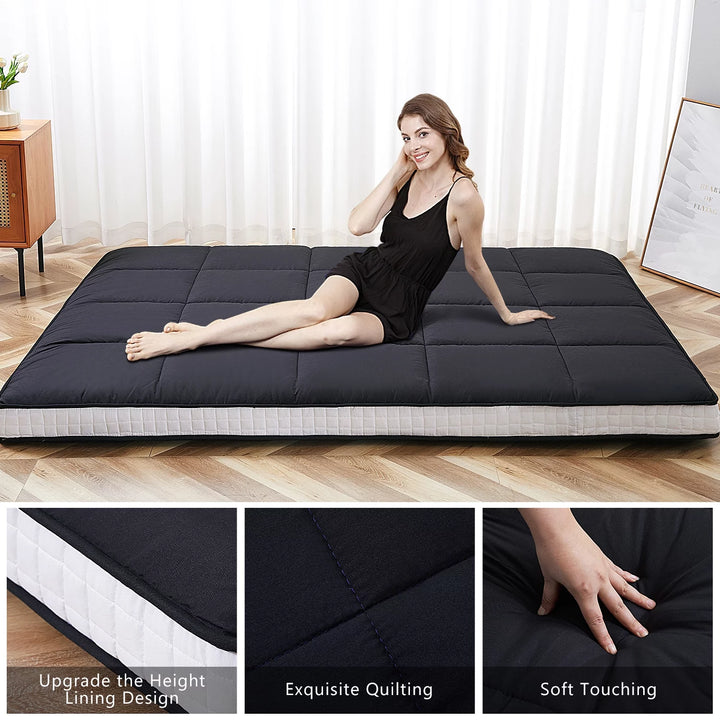 Japanese Floor Mattress ,Futon Floor Mattress,Portable Camping Mattress Sleeping Pad 80*54"