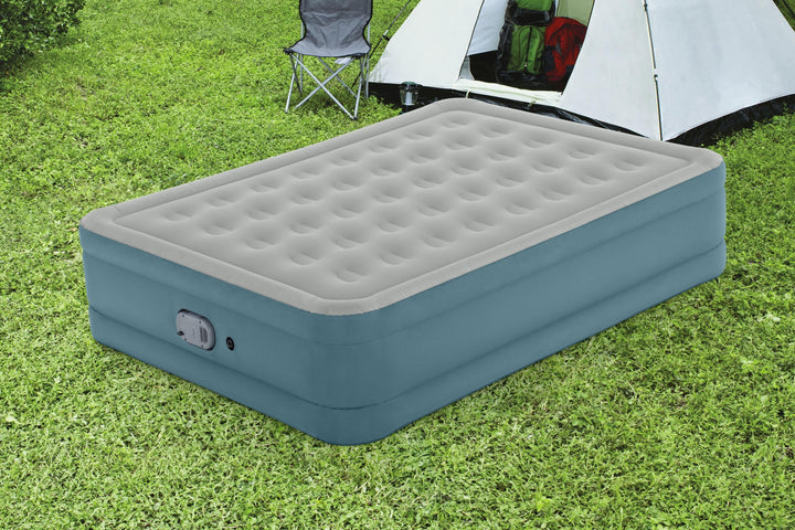 Tough Guard 18" Queen Air Mattress with Rechargeable Pump