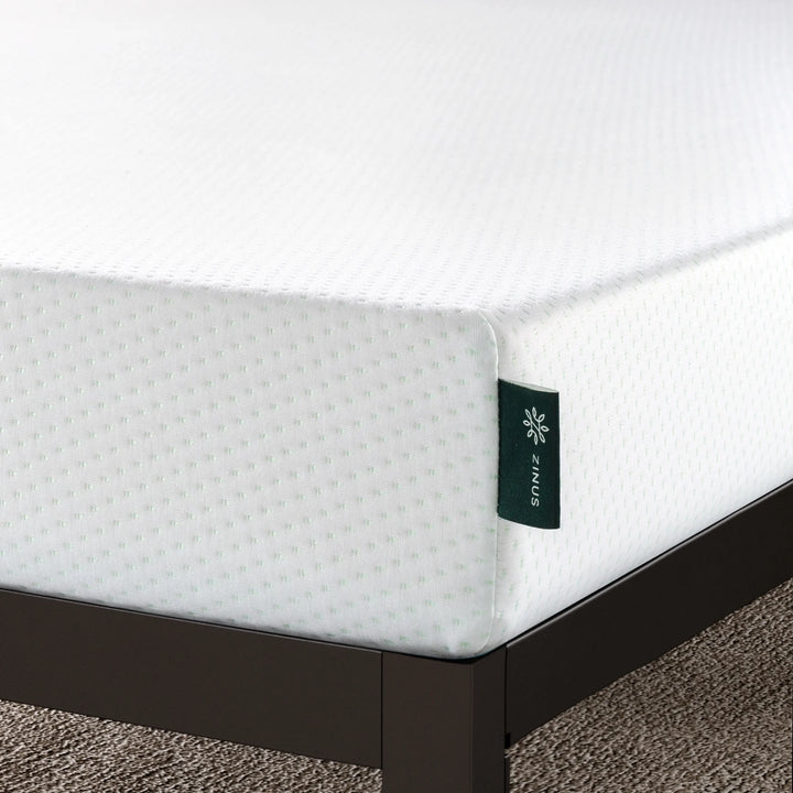 6" Green Tea Memory Foam Mattress Bed-In-A-Box, Twin