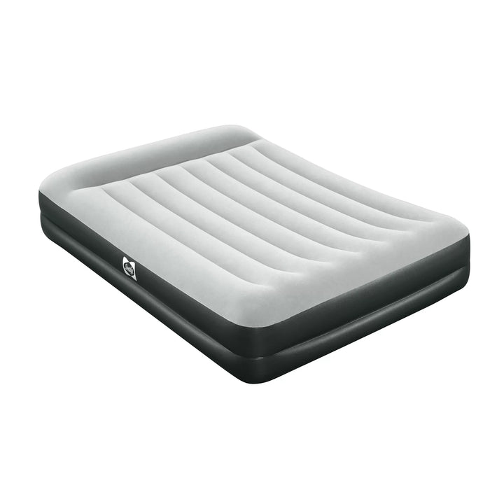 Open Box  16" Inflatable Mattress Queen Airbed W/ Built-In AC Air Pump