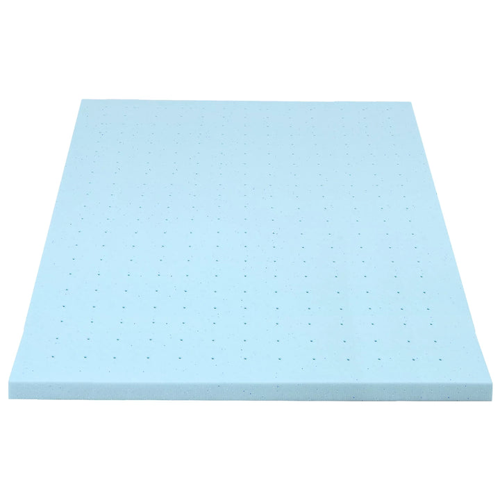 4''Gel-Infused Memory Foam Mattress Topper Ventilated Bed Pad King