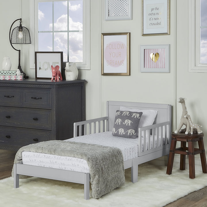 Brookside Toddler Bed, Pebble Grey