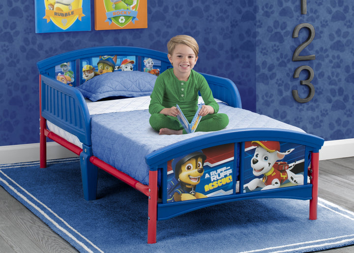 Nick Jr.  Plastic Toddler Bed, Blue