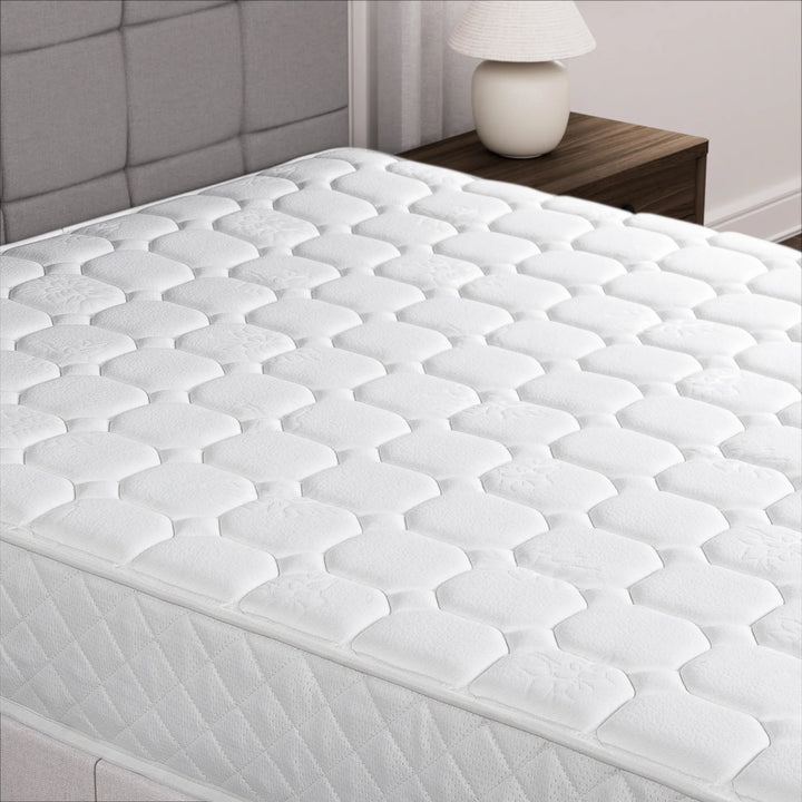 8" Quilted Hybrid Mattress of Comfort Foam and Pocket Spring, Adult, Full