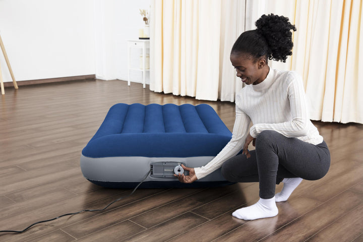 12" Tritech Twin Air Mattress with Built-In Pump