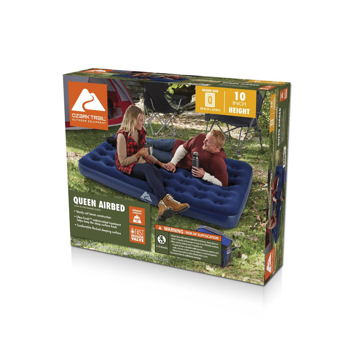 Air Mattress Queen 10" with Antimicrobial Coating