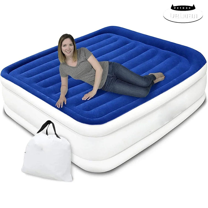 Air Mattress for Camping - Luxury Inflatable Twin Mattress Bed