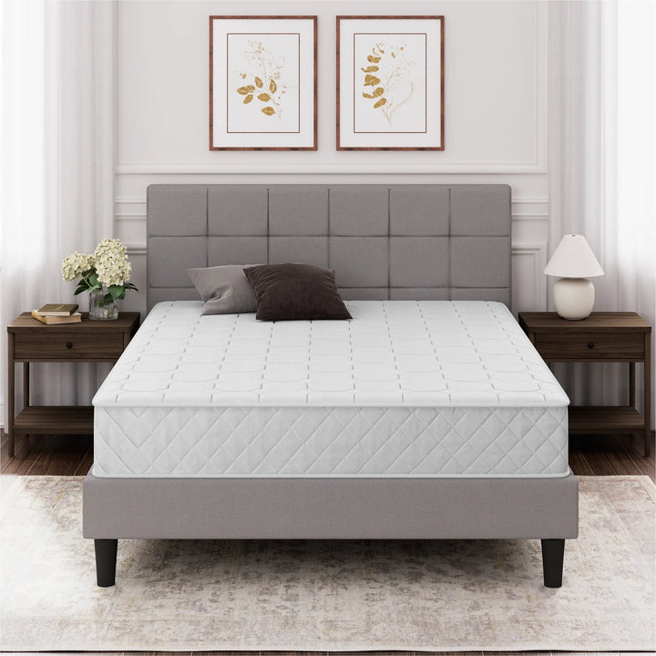 8" Quilted Hybrid Mattress of Comfort Foam and Pocket Spring, Adult, Full