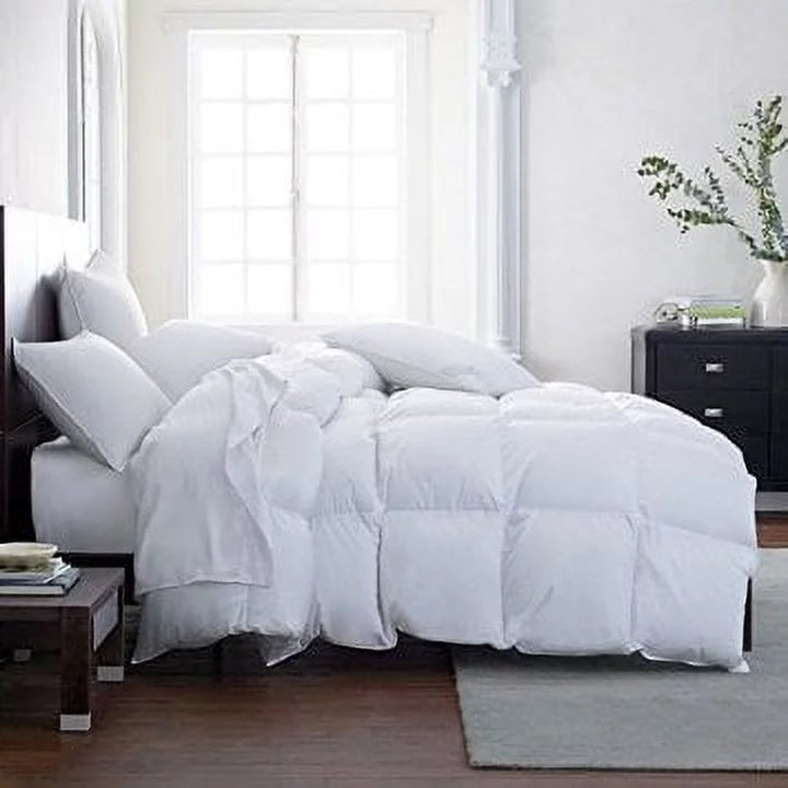 THE ULTIMATE ALL SEASON COMFORTER Hotel Luxury down Alternative Comforter Duvet Insert with Tabs Washable and Hypoallergenic by