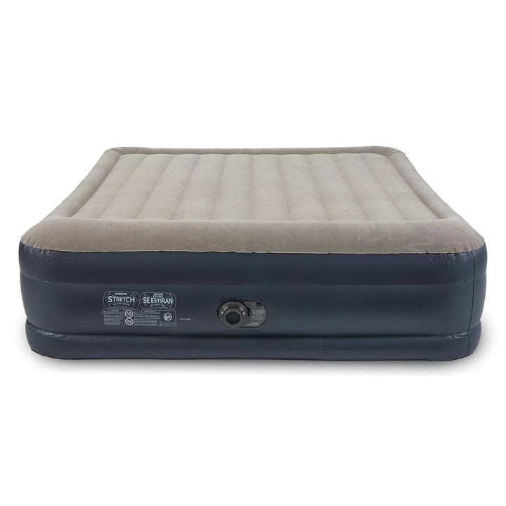 Dura Beam Raised Blow-Up Mattress with Built-In Pump, King (2 Pack)