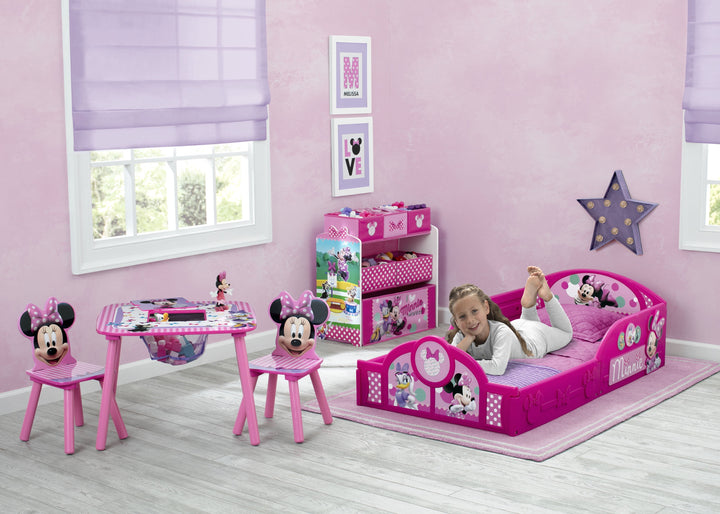 Minnie Mouse Plastic Sleep and Play Toddler Bed by