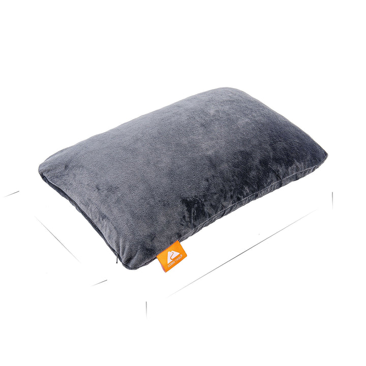 Memory Foam Camping Pillow, Adult, Grey