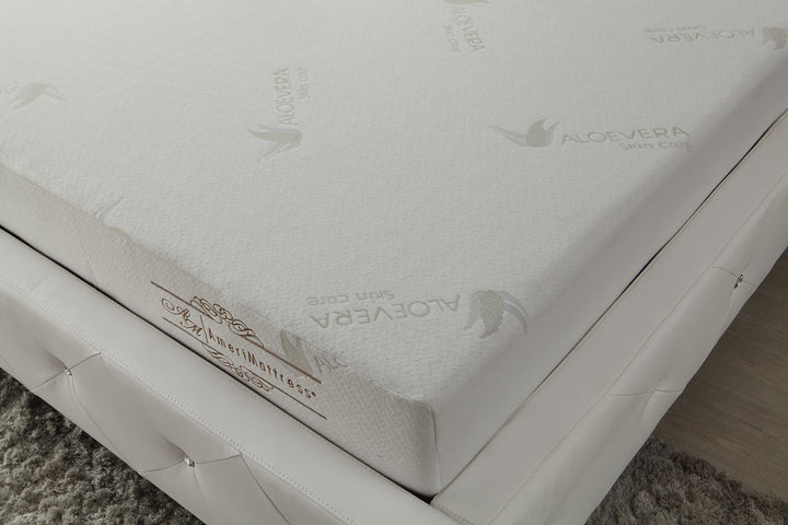 Aloe Vera 6" Memory Foam Mattress, Full