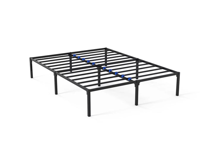 King Platform Bed Frame | Quiet & Sturdy | No Box Spring | 14" Mattress Foundation