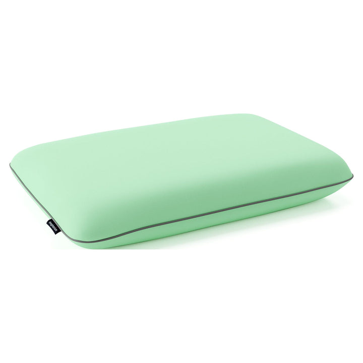 Memory Foam Fun Pillow with Cool-To-The-Touch Cover, Standard/Queen, Mint Green, 1 Pack