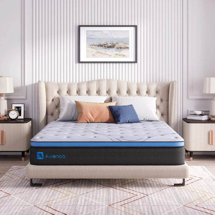 Original 10 Inch Adult Innerspring and Gel Memory Foam Hybrid Mattress, Full Size