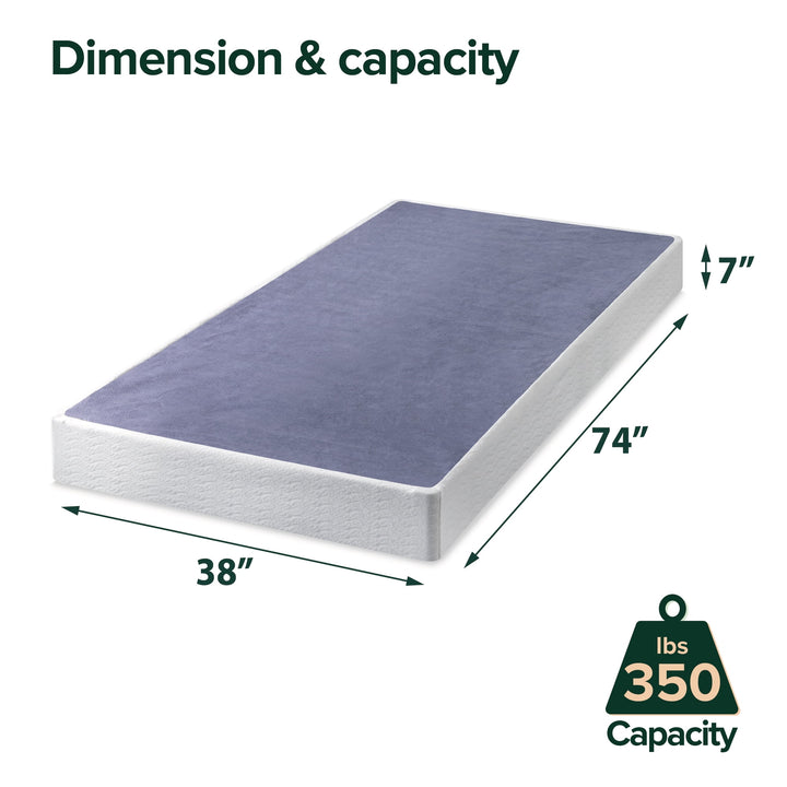 by  7" Metal Smart Box Spring®, Mattress Foundation, Twin