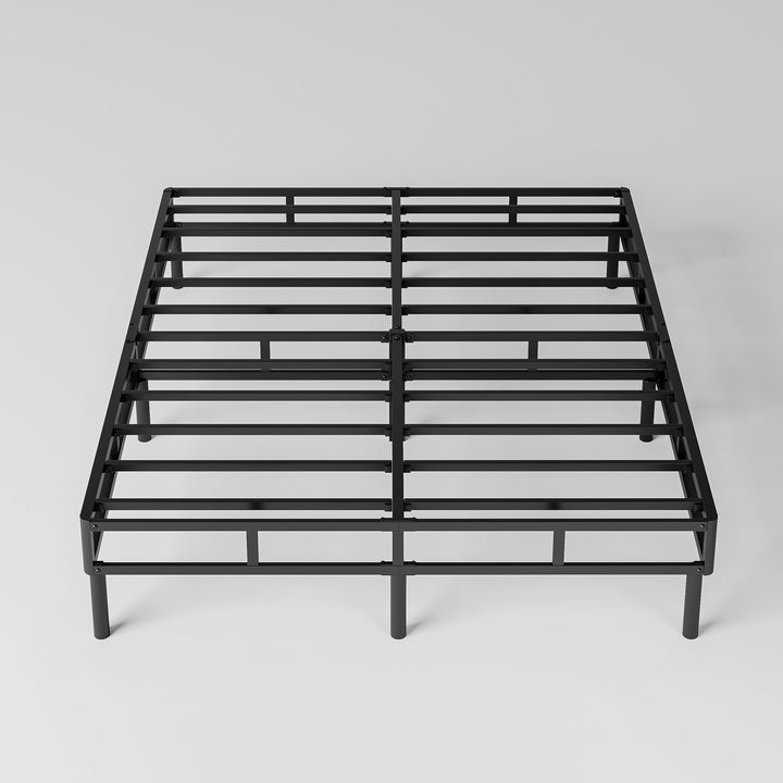 Legs Included  14" Metal Queen Box Spring, Sturdy Mattress Foundation, Easy Assembly