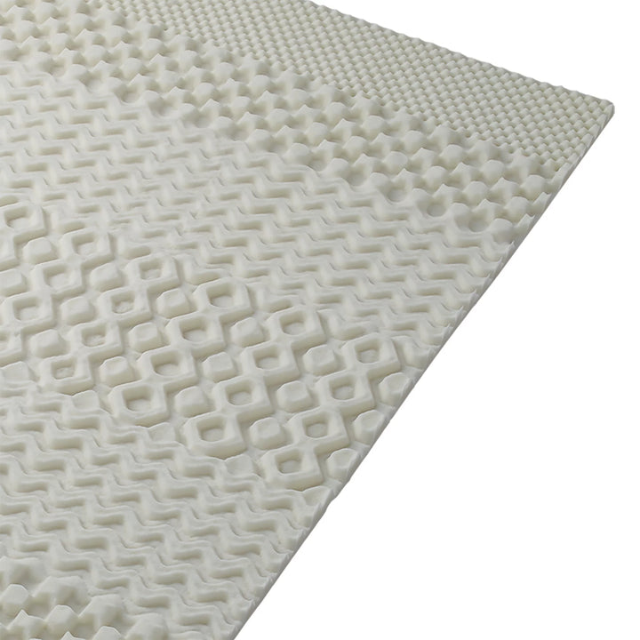 1.25" 7-Zone Foam Mattress Topper, Twin/Twin-Xl