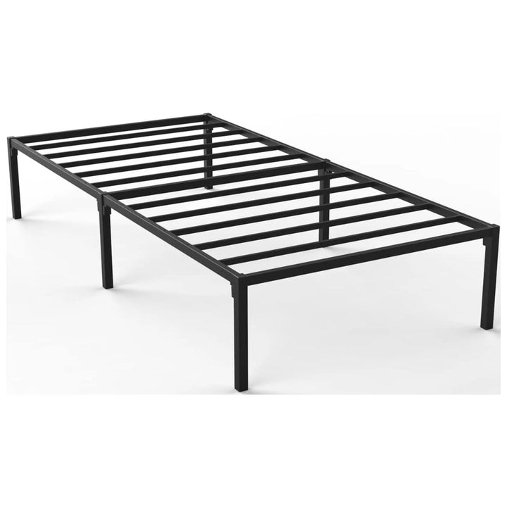 Twin XL Platform Bed Frame | Quiet & Sturdy | No Box Spring | 14" Mattress Foundation