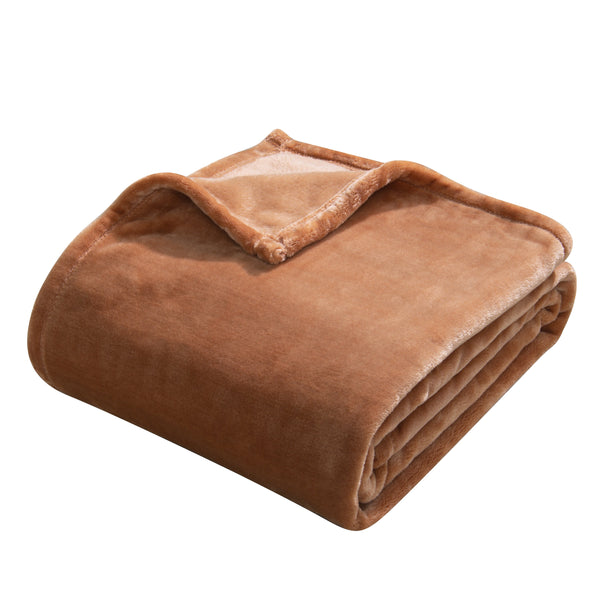 Polyester Velvet Plush Throw, Copper Pipe, 50" X 72", Suitable for Adult