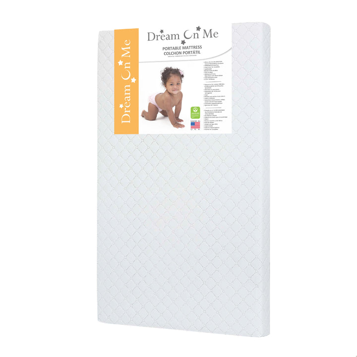 Sunset 3" Extra Firm Fiber Baby Portable/Mini Crib Mattress