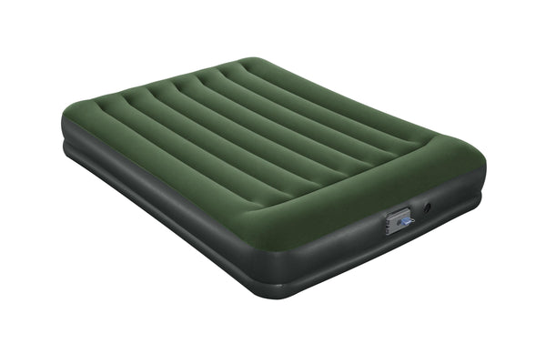 Tritech Airbed Queen 14 Inch with in & Out Pump and Antimicrobial Coating