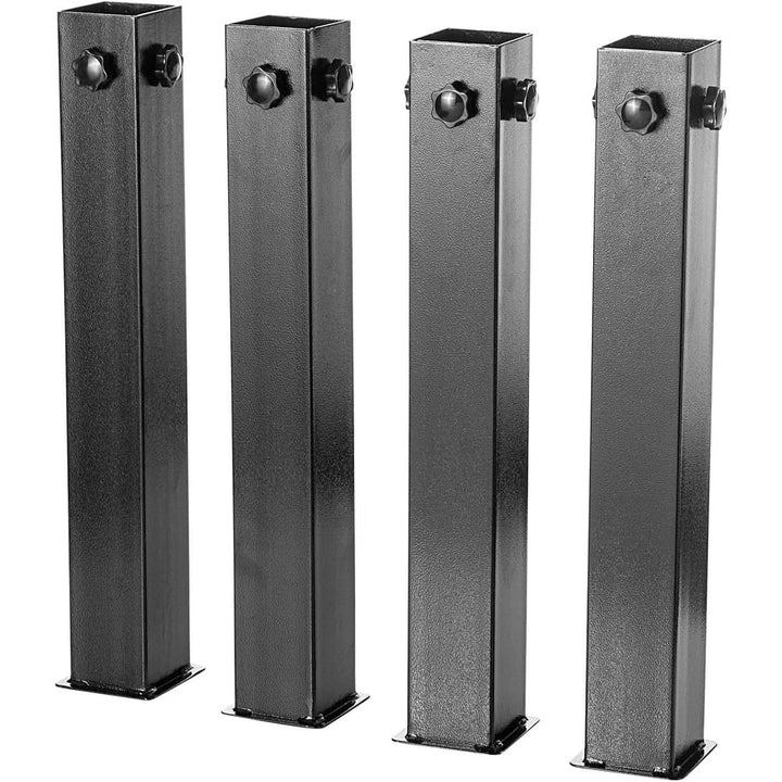 Suprima Ultimate Height Bed Risers - Carbon Steel White