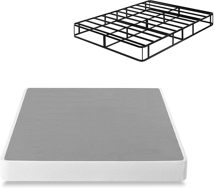 7 Inch Smart Metal Box Spring / Mattress Foundation / Strong Metal Frame / Easy Assembly, Full