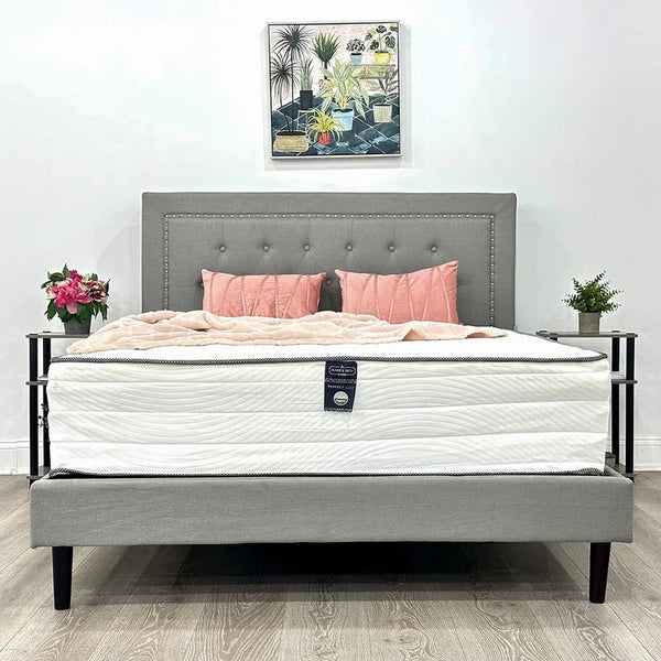 Full Size Mattress - 10 Inch Cool Memory Foam & Spring Hybrid Mattress with Breathable Cover - Comfort Tight Top - Rolled in a Box - Oliver & Smith