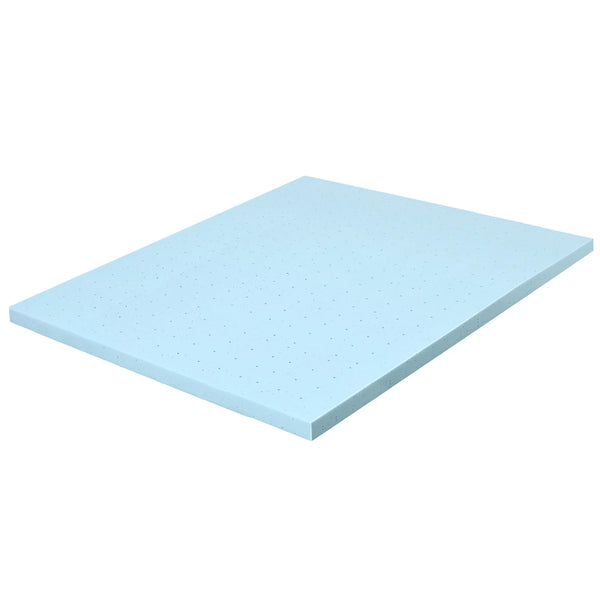 4''Gel-Infused Memory Foam Mattress Topper Ventilated Bed Pad King