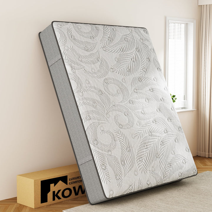 Mattress 12 Inch Full Size, Gel Memory Foam Hybrid Mattress in a Box, Cozy Sleep