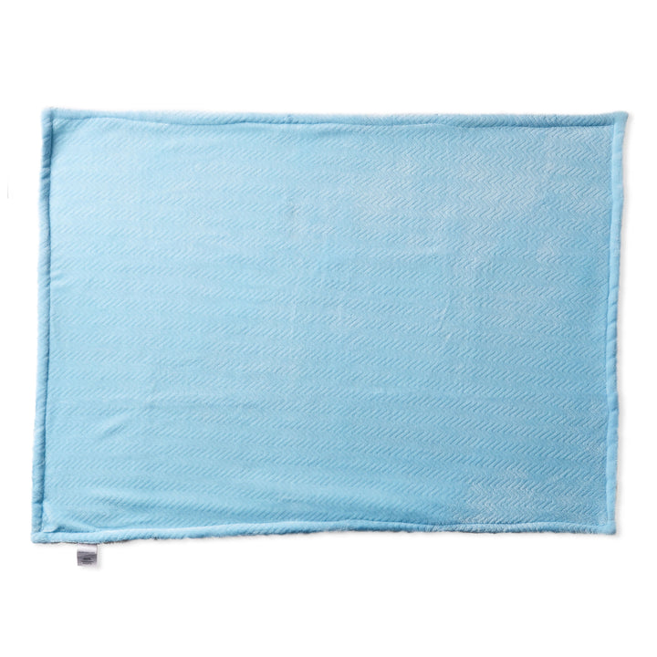 Parent'S Royal Plush Blanket for Baby Boys and Girls, Blue, 30" X 40"