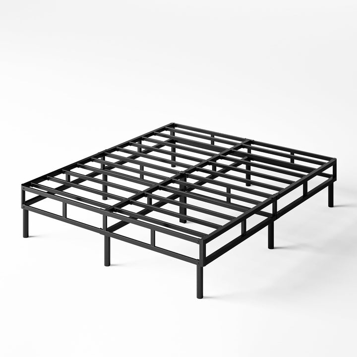 Legs Included  14" Metal Queen Box Spring, Sturdy Mattress Foundation, Easy Assembly