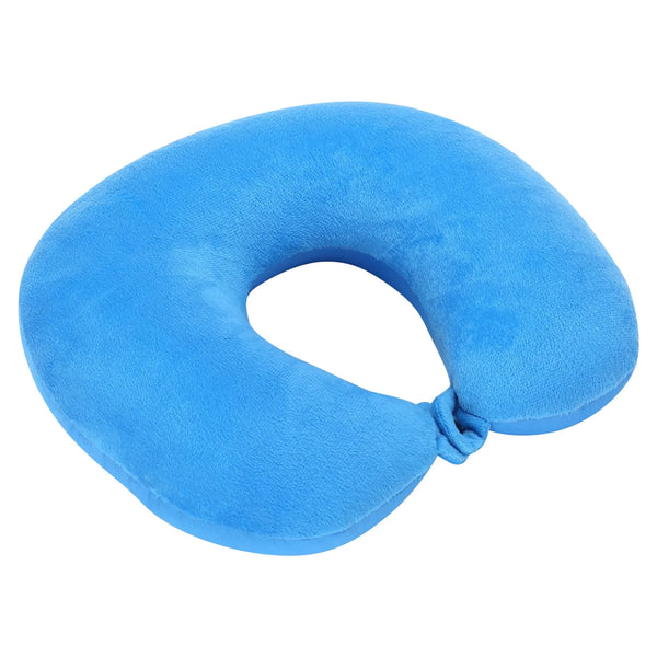 Travel Neck Pillow Memory Foam Airplane Travel Comfortable Washable Cover Plane Neck Support Pillow for Neck Sleeping B