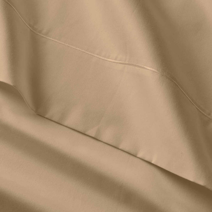 4-Piece 400 Thread Count Almond Biscuit Performance Hygrocotton Sheet Set, Queen