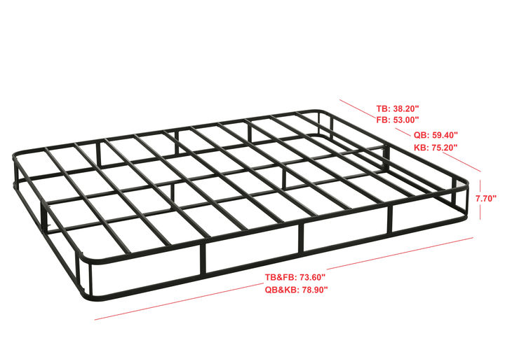 Canton Queen 8" Metal Box Spring