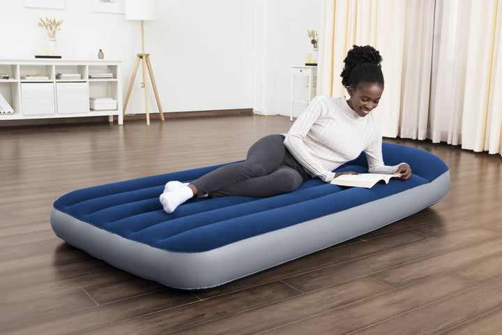 12" Tritech Twin Air Mattress with Built-In Pump